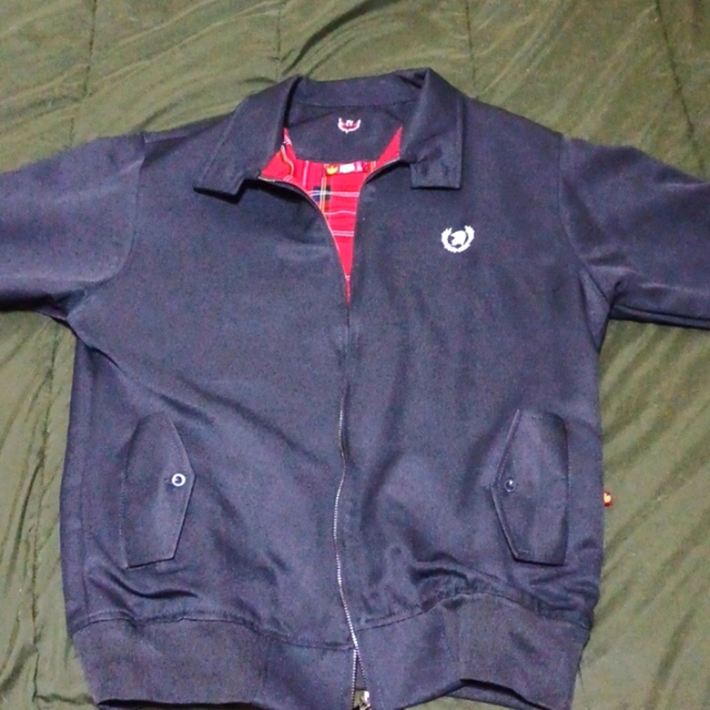Trojan Edition Harrington Jacket. Black. Size L